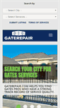 Mobile Screenshot of gaterepair.com